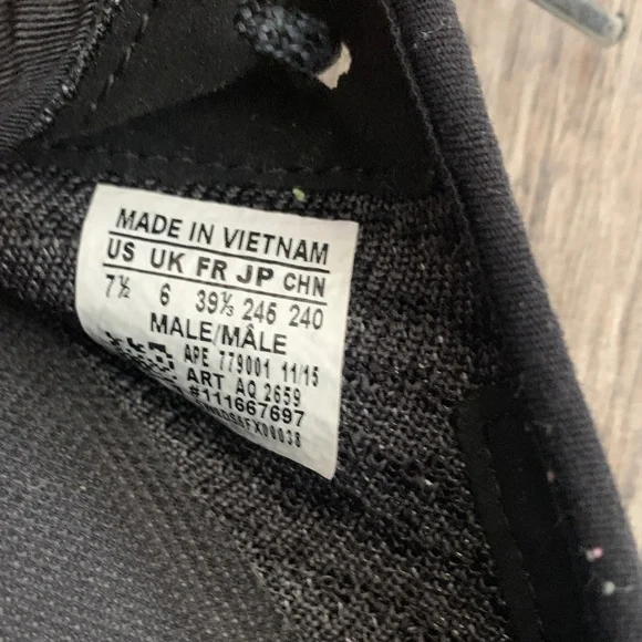 Yeezy x Adidas Pirate Black 350 Boost Sneakers - Picture 9 of 9